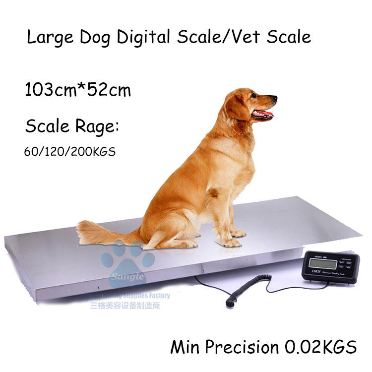 Large 660lb STAINLESS STEEL Dog Digital Pet Scale Veterinary Animal Weight  Vet