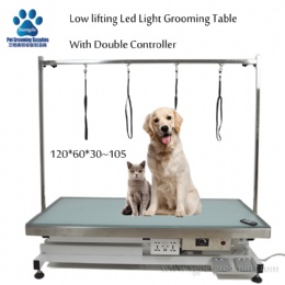 Electric Lifting Variable Led light Pet Grooming Table