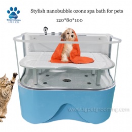 New Type Pet Nanobubble Ozone Spa Bath For Grooming business